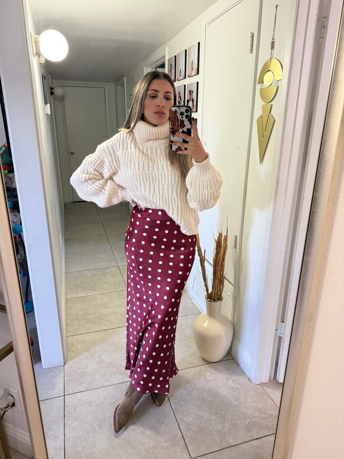 Rudy Polka Dots Maxi skirt