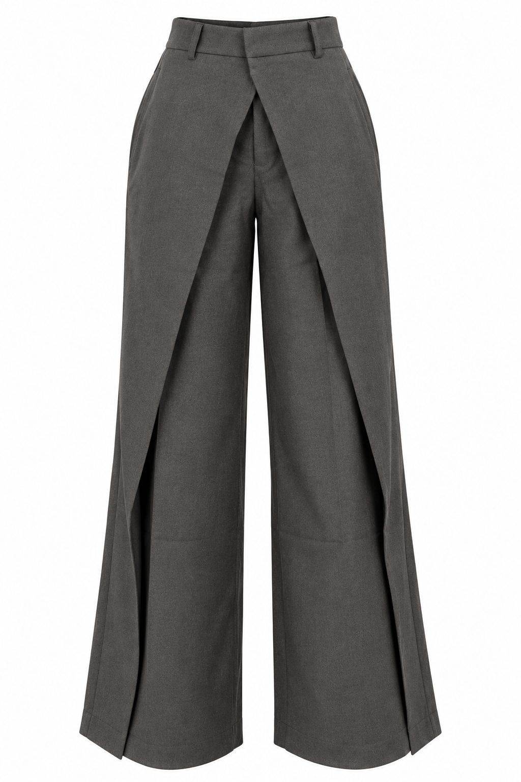 Chic Overlay Wide Leg Pants