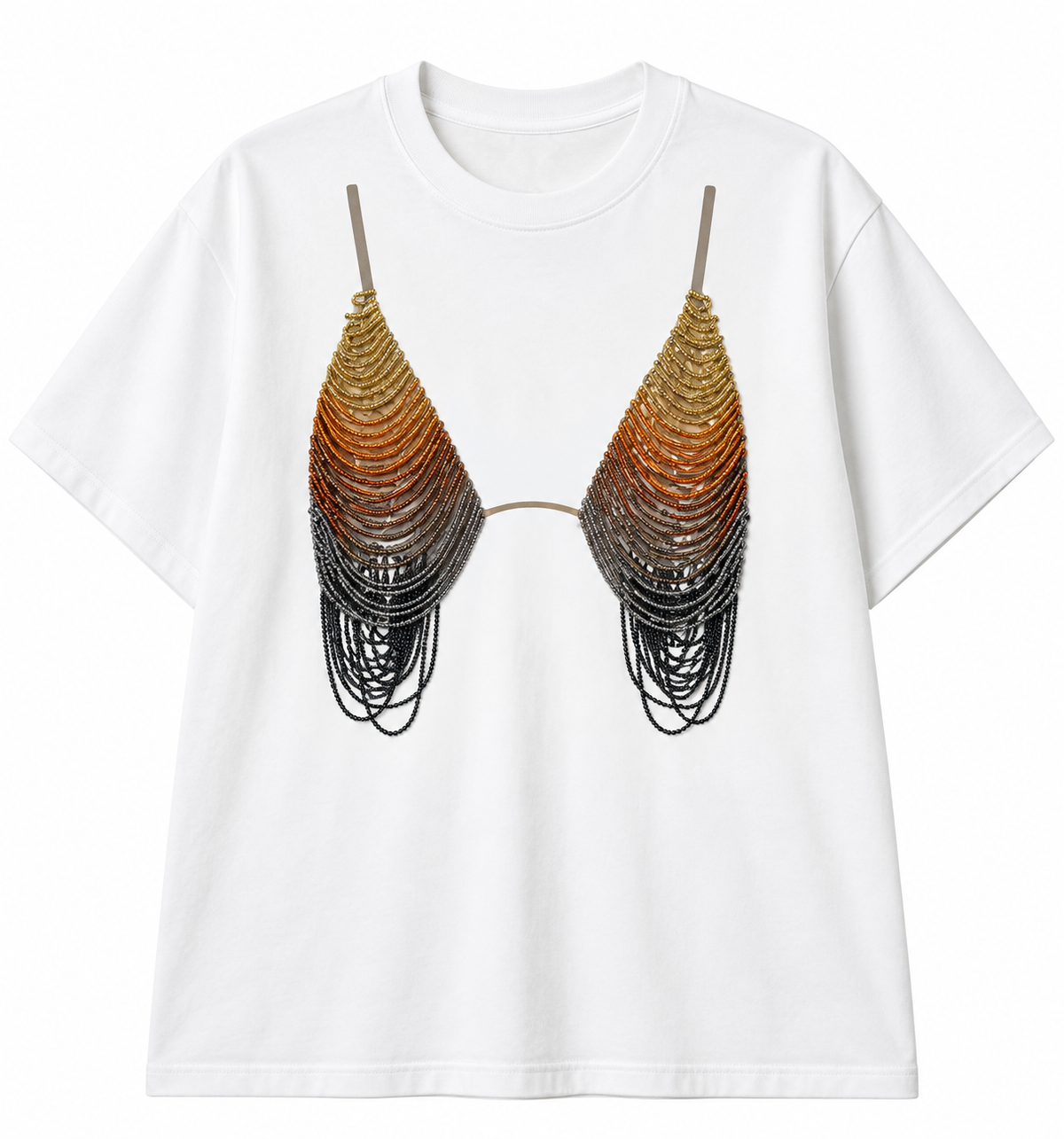 Goddess Beaded Tee