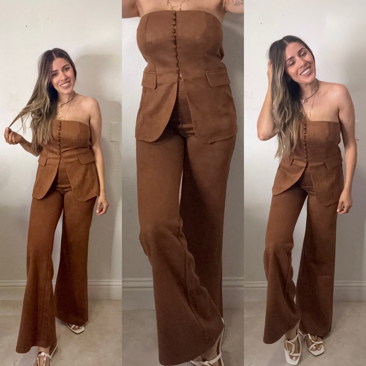 Brown ante set