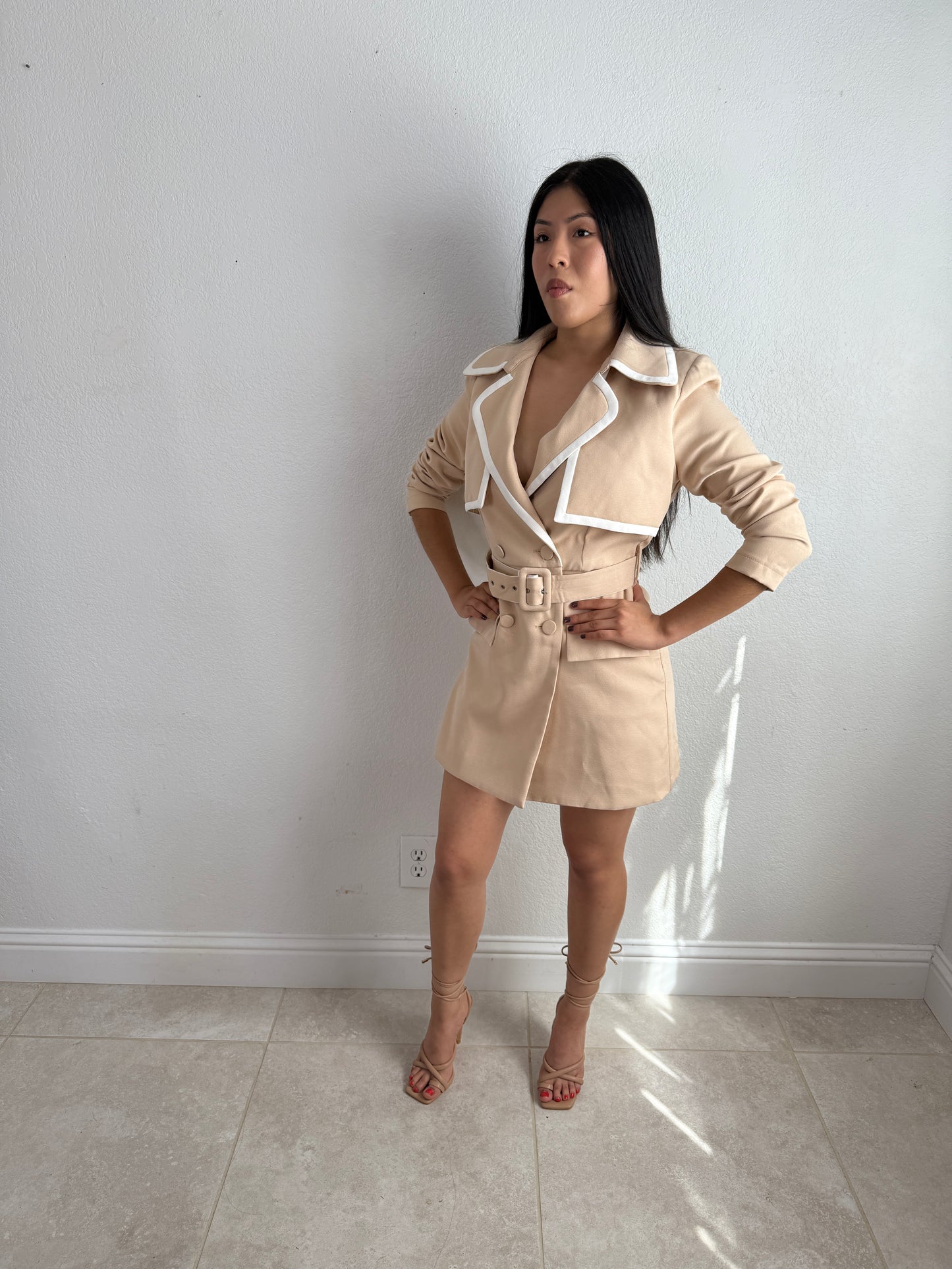 La jefa blazer romper