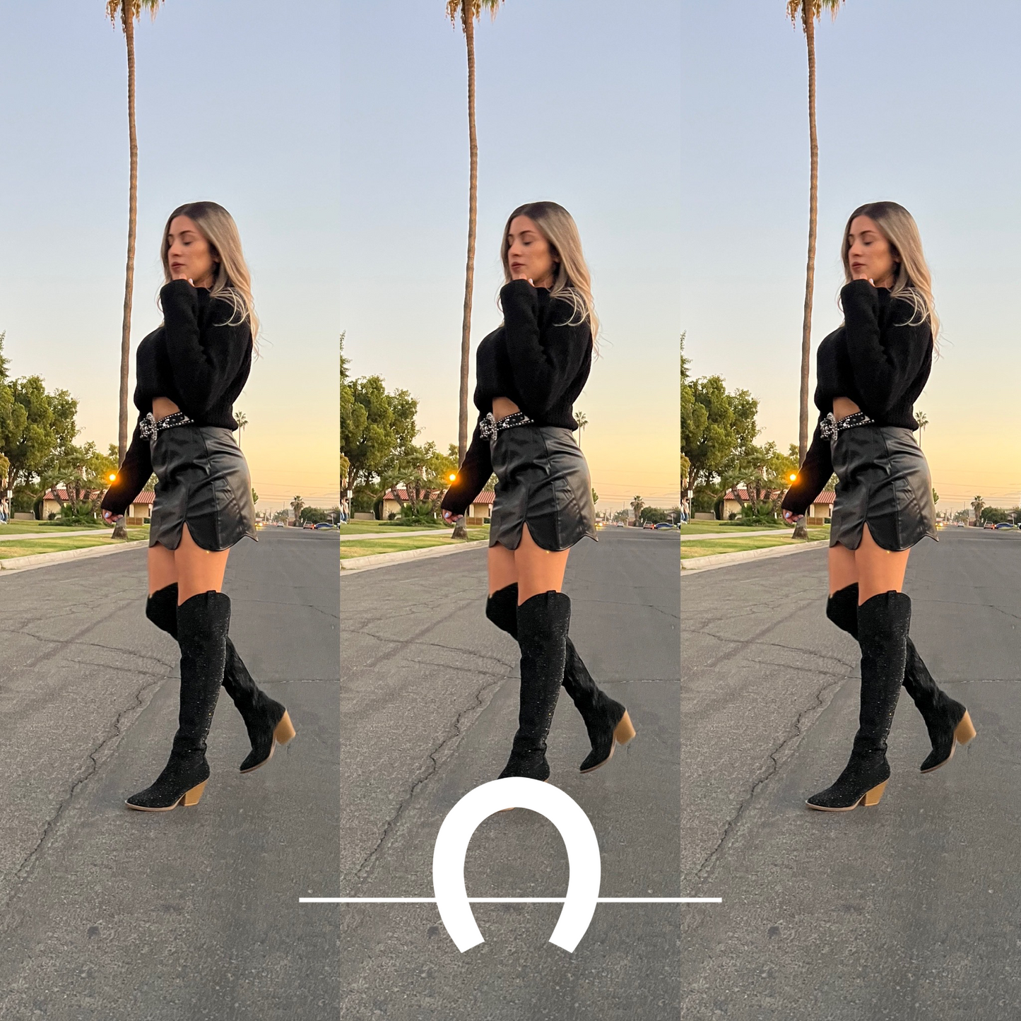Amanda black sweater