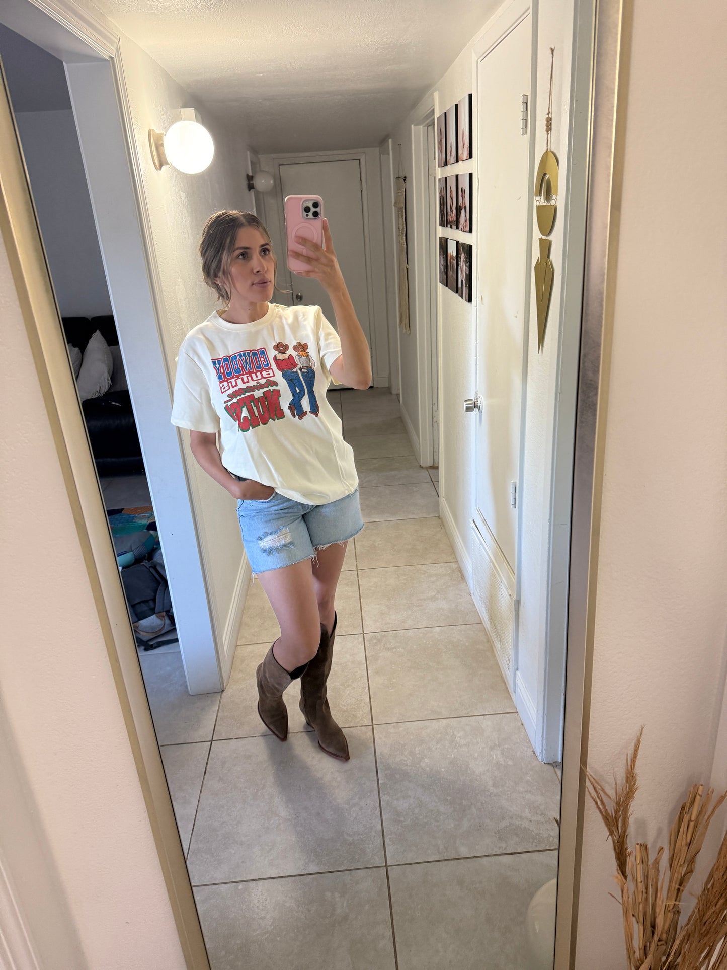 Playera cowboy