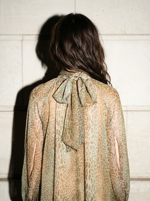Leopard Boho Chic Dress