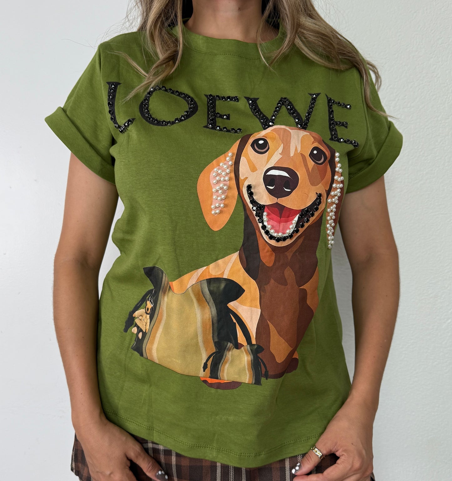 Perrito green shirt