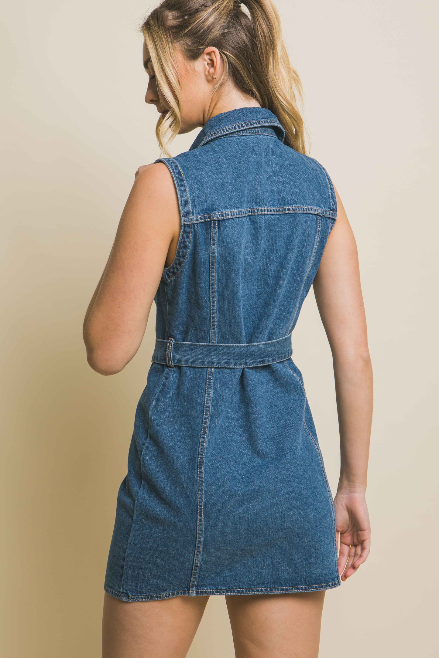 Clarissa denim dress