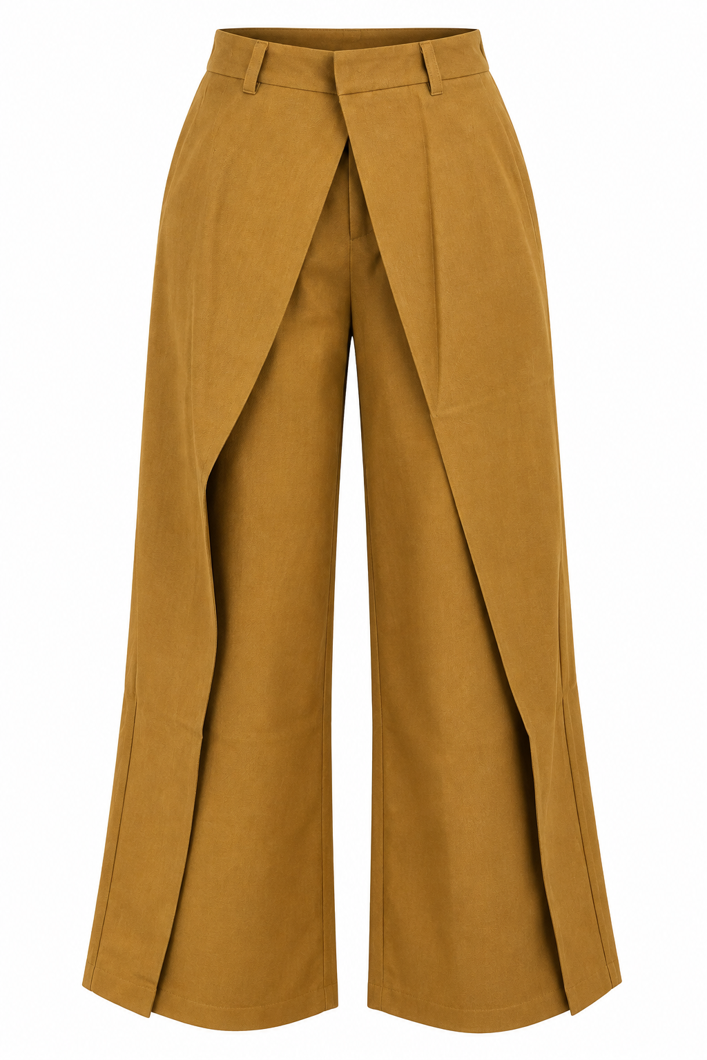 Chic Overlay Wide Leg Pants