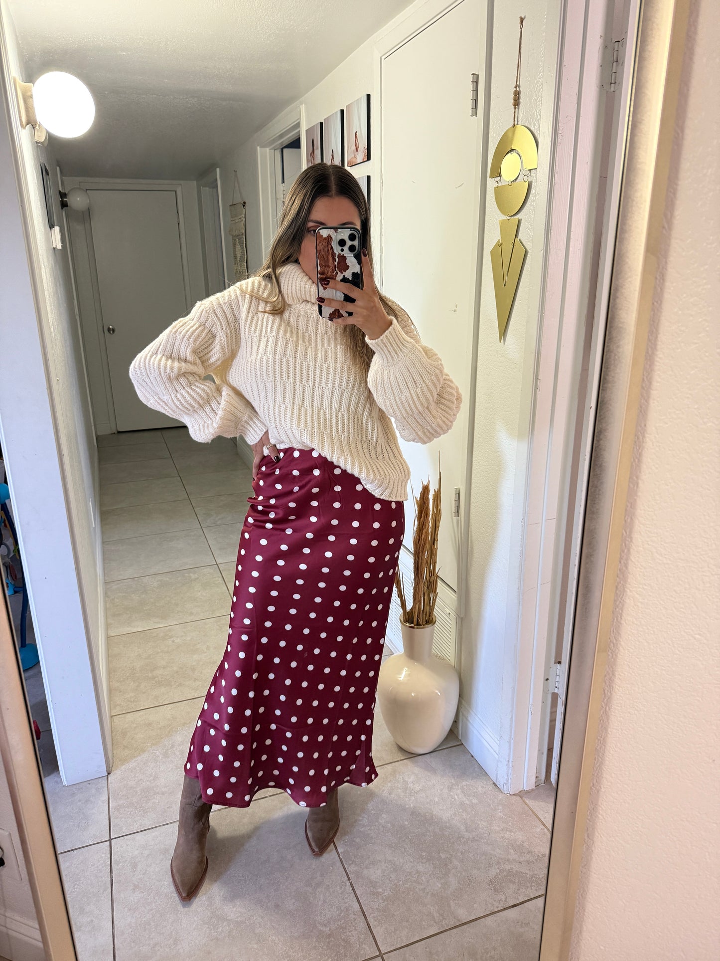 Rudy Polka Dots Maxi skirt