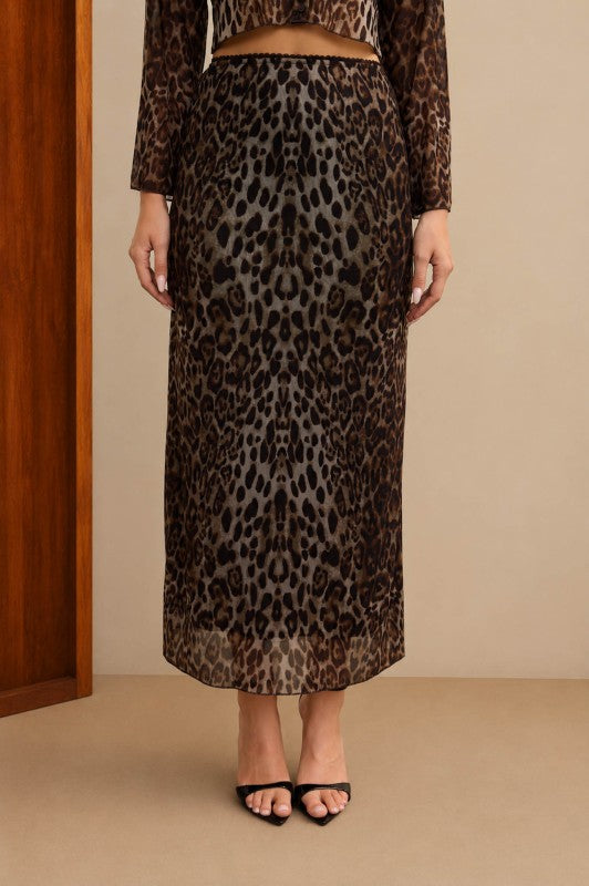 Anabel midi skirt