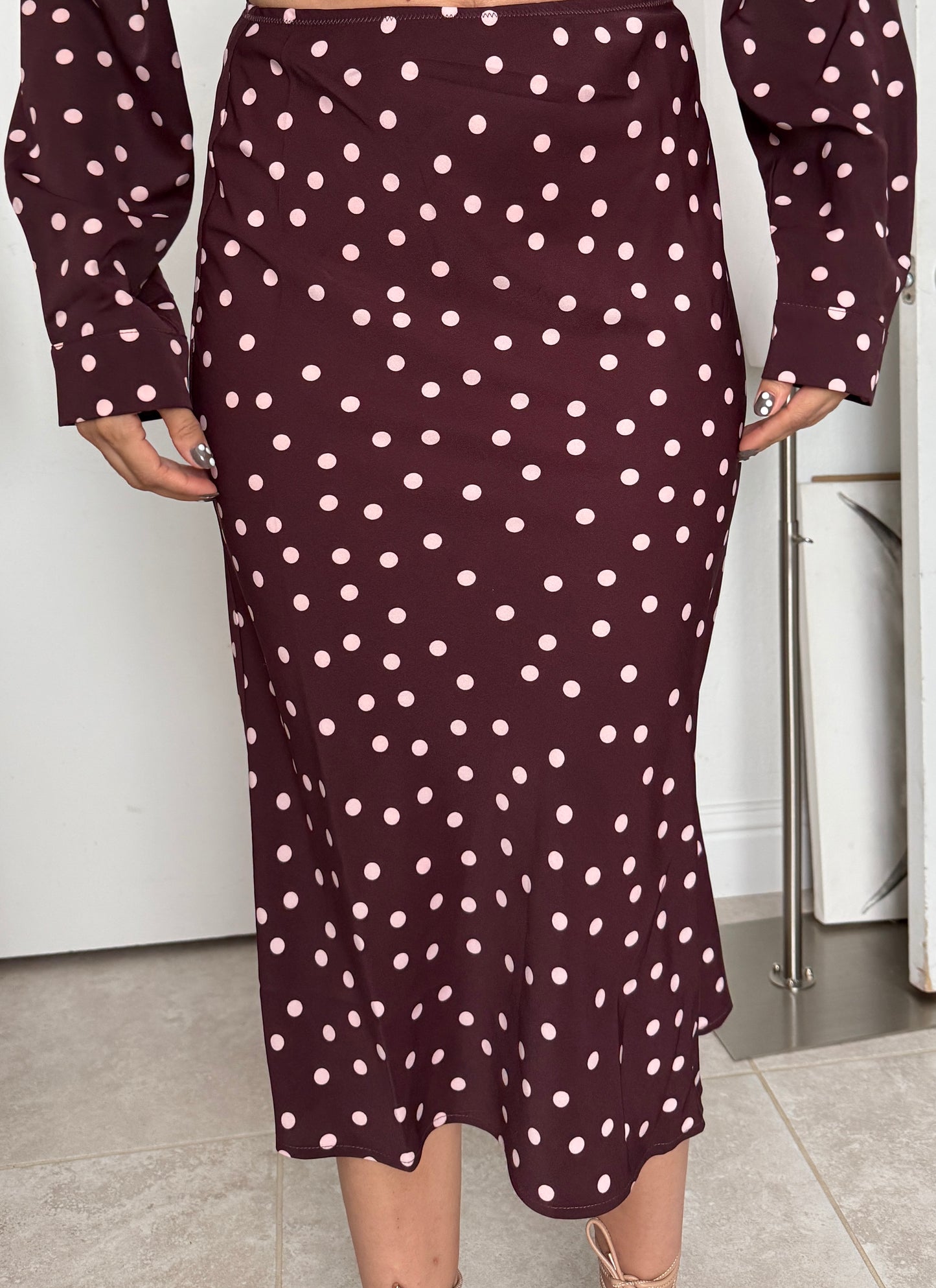Polka dots skirt