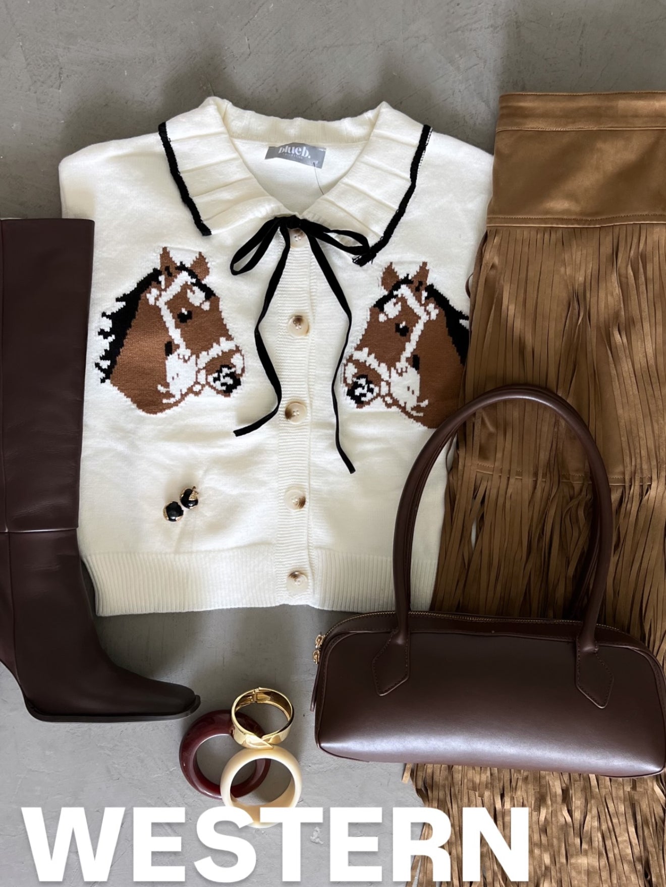 Horses Cardigan