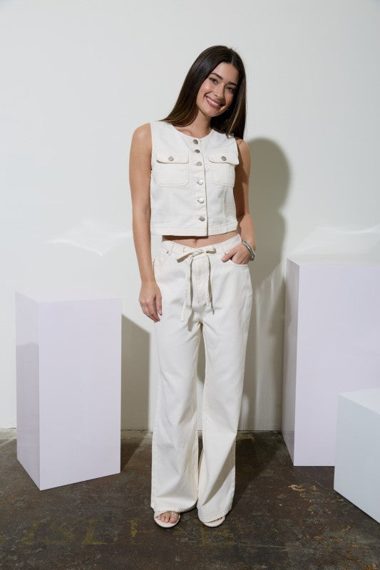 Analia denim set