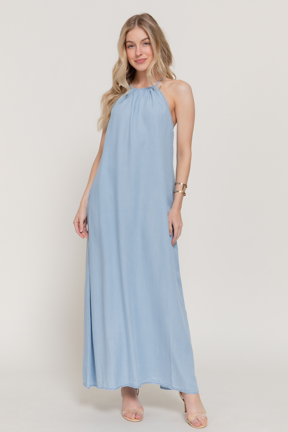 Martina blue dress
