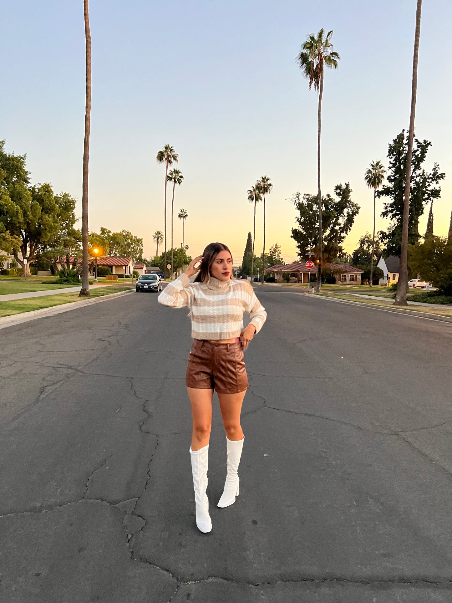 Araceli striped sweater