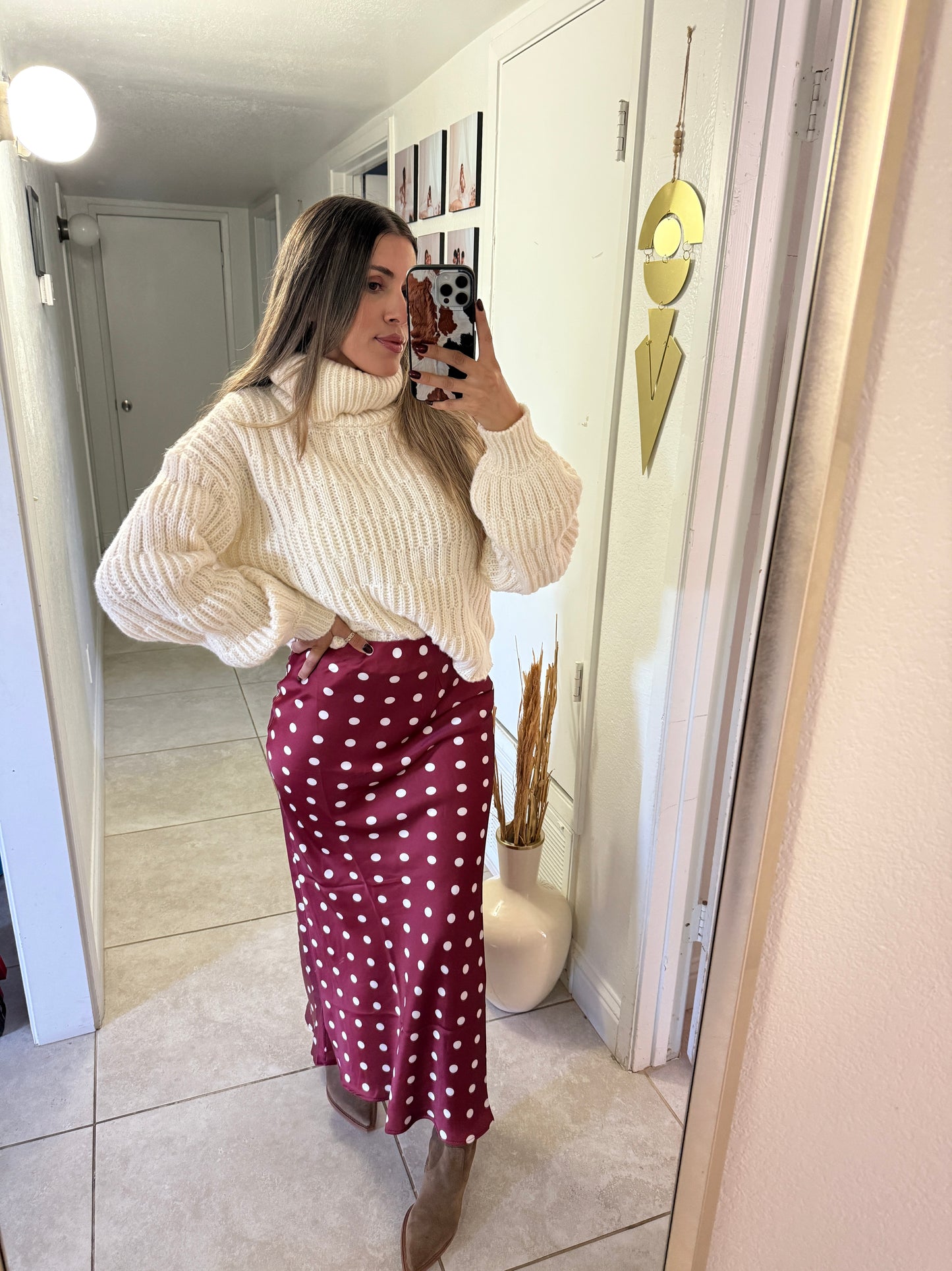 Rudy Polka Dots Maxi skirt