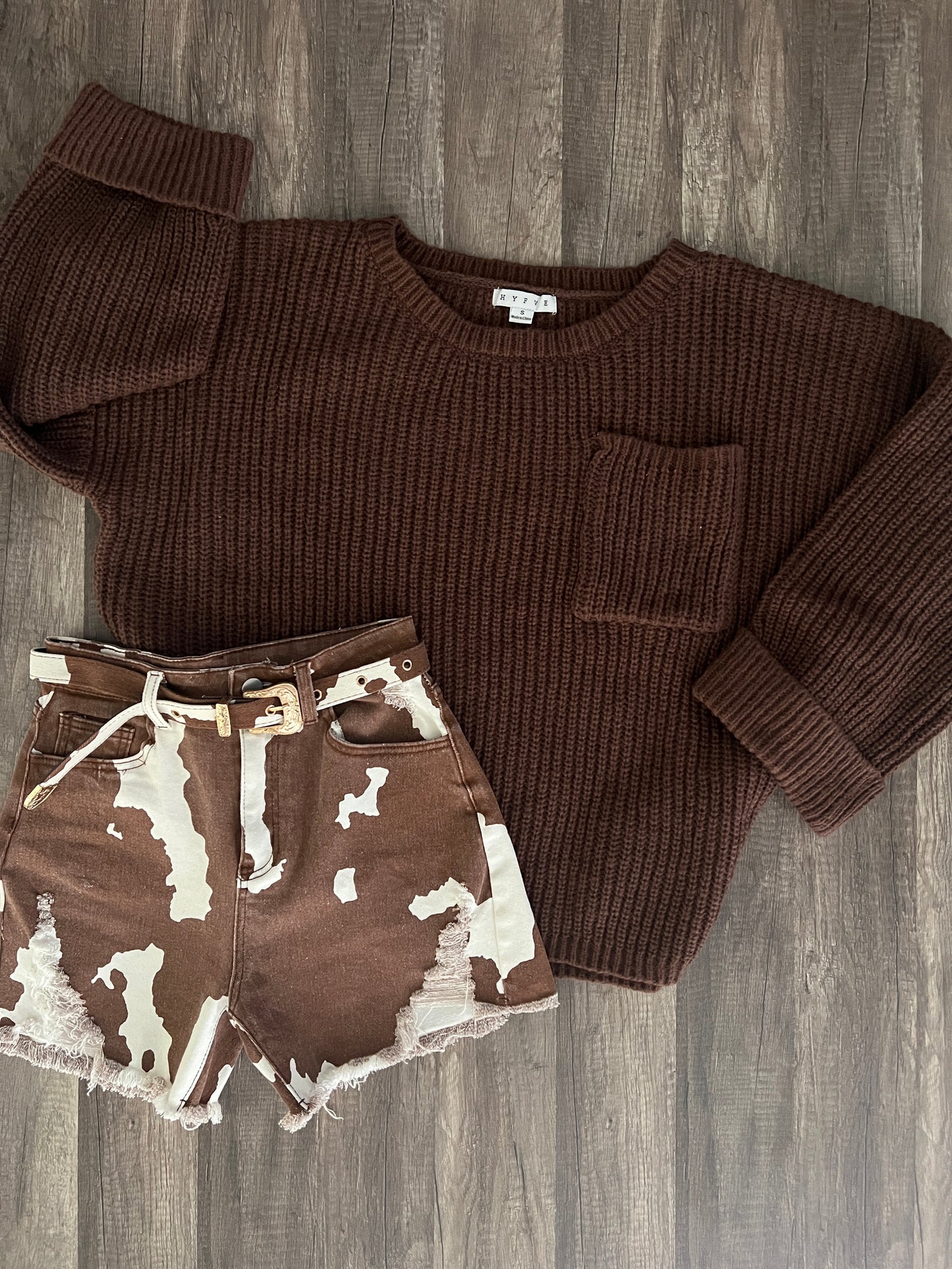 Chocolate- sweater