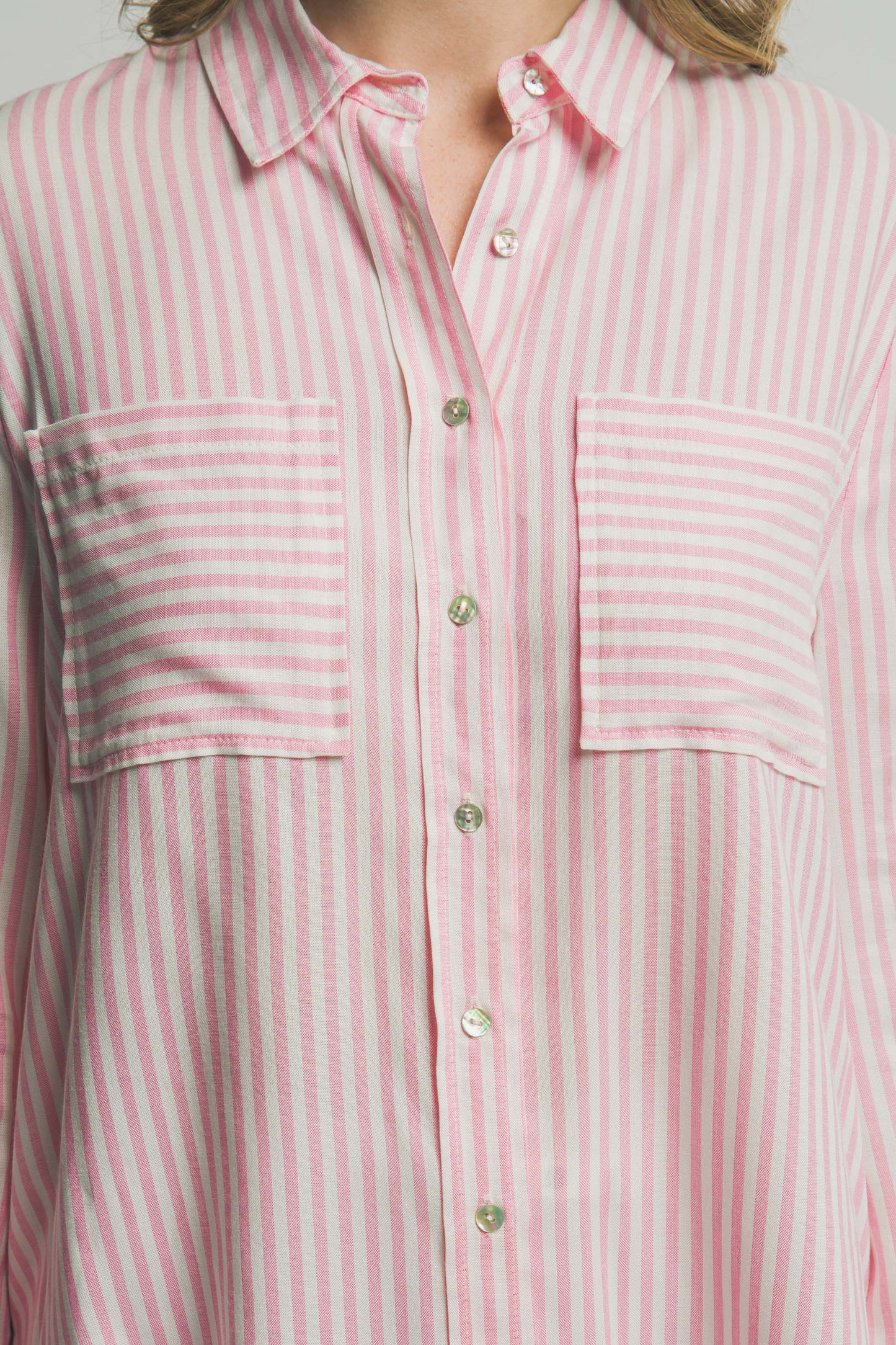 Miranda striped button up