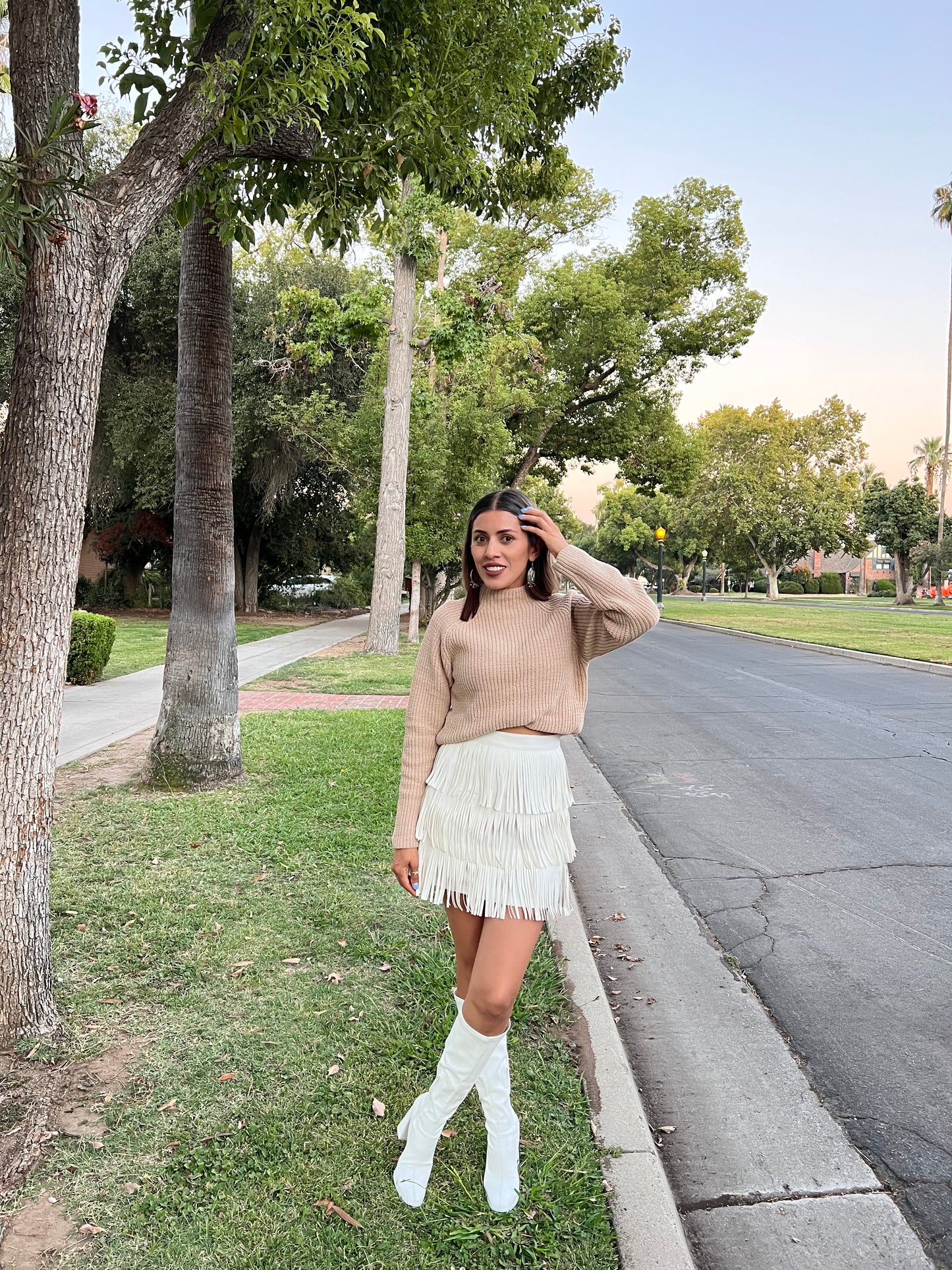 Amanda beige sweater