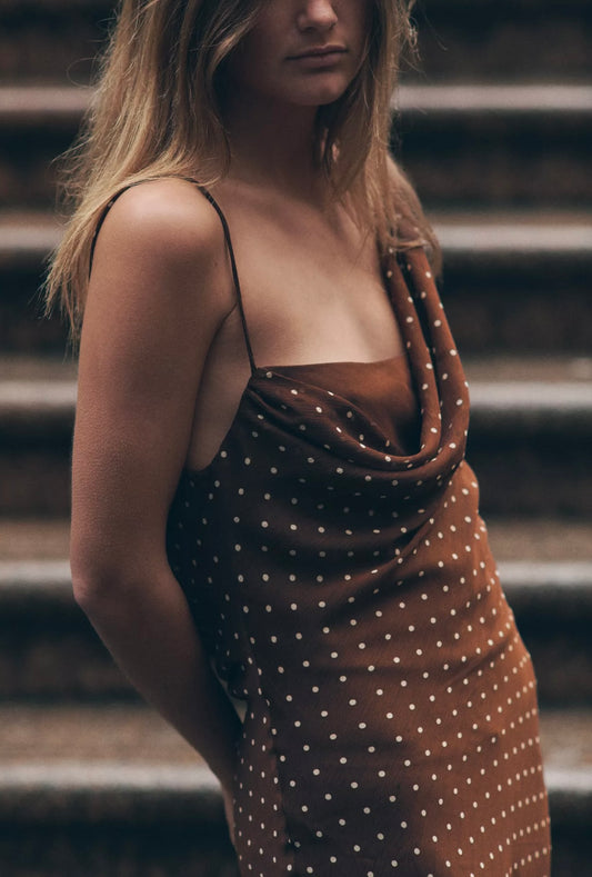 Enola polka dot dress