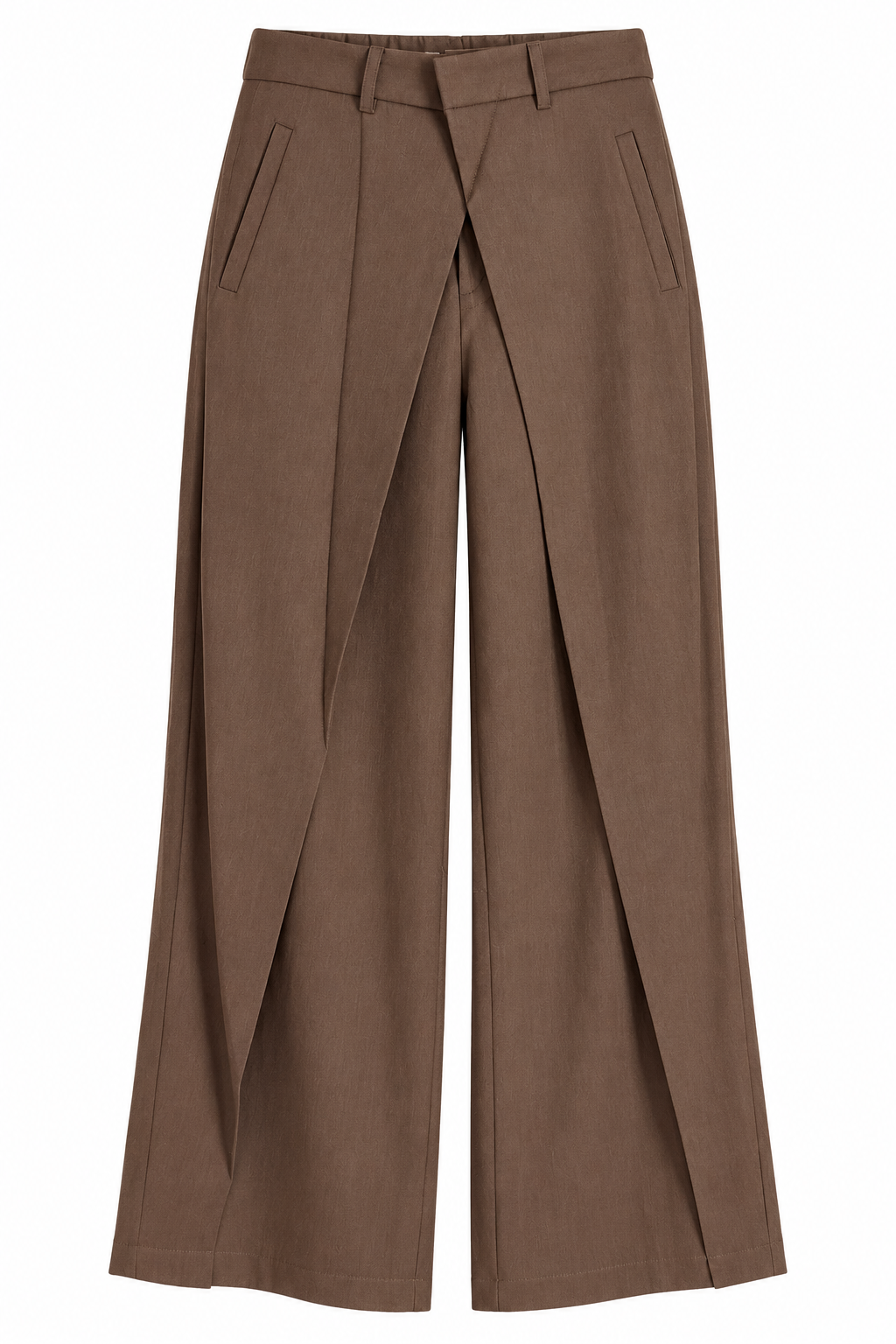 Chic Overlay Wide Leg Pants
