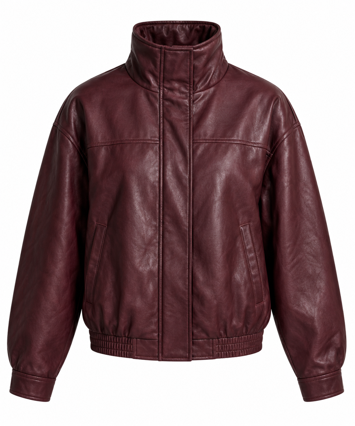 Camelia Vegan Leather Jacket