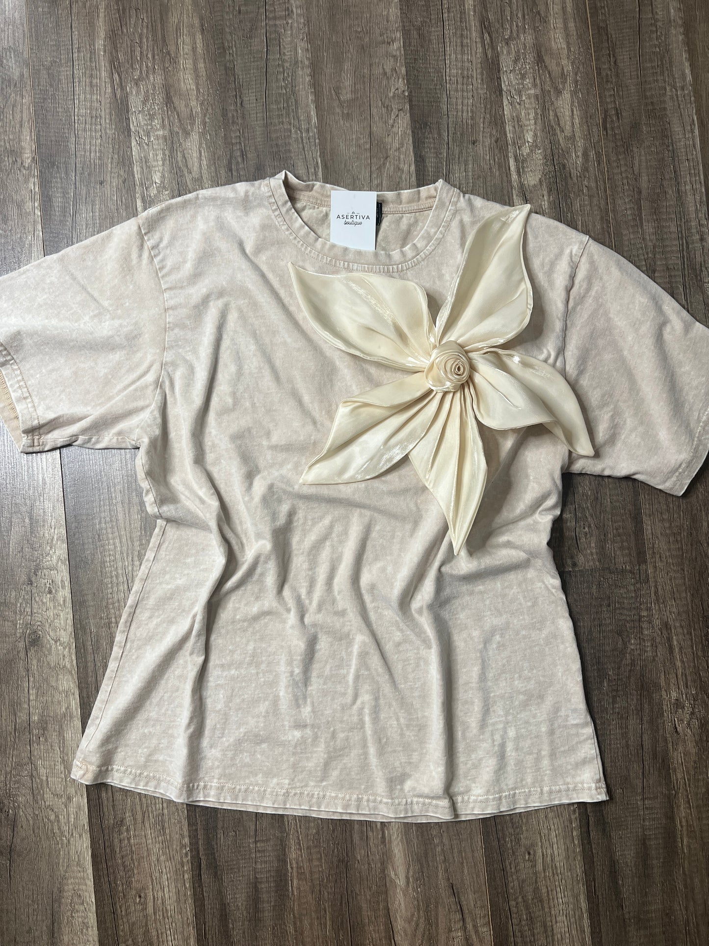 Big flower blouse