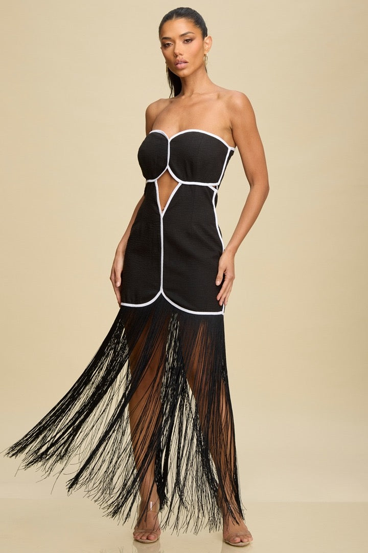 Crystal luxury dress