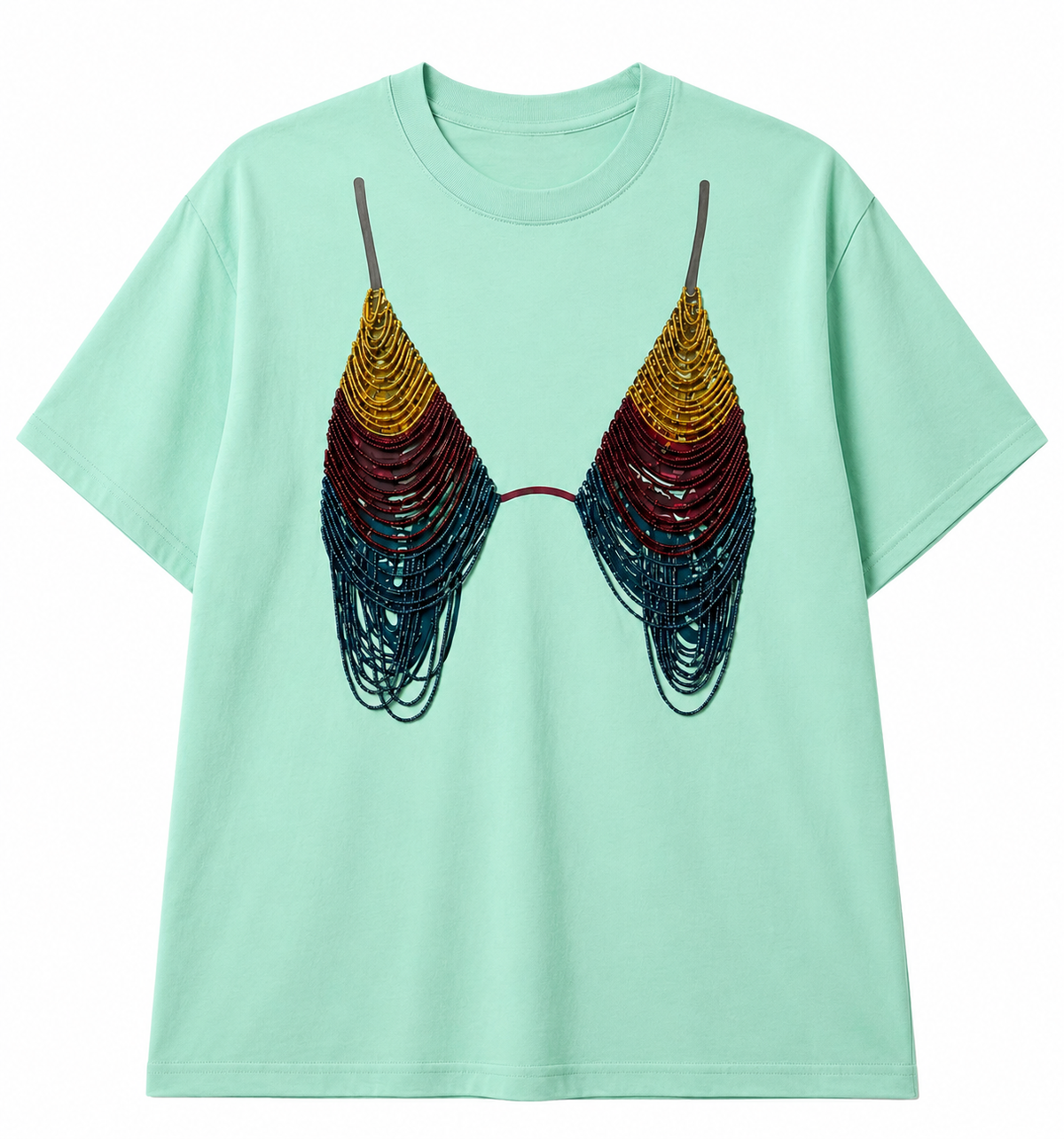 Goddess Beaded Tee