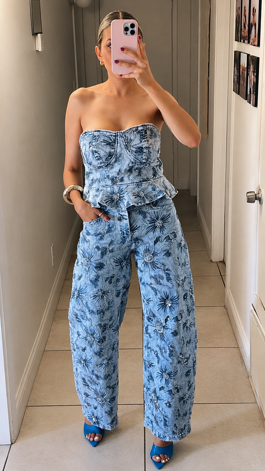 Erika denim set